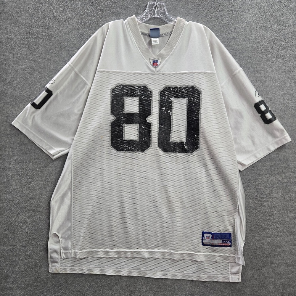 VINTAGE Oakland Raiders Men Jersey 2XL Jersey Logo Reebok Jerry Rice 80 READ‎